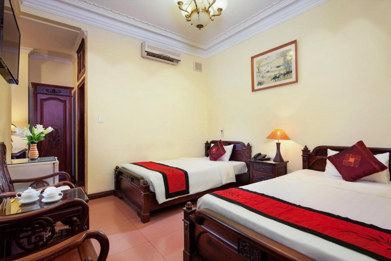 Lucky 2 Hotel & Travel Hanoi Exteriör bild